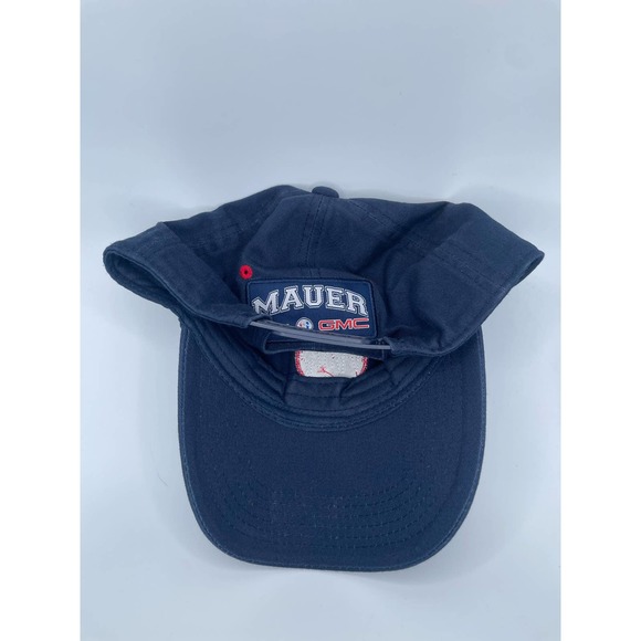 Minnesota Twins Hat Joe Mauer Retirement Blue Red Strapback MLB Cap - Picture 3 of 7